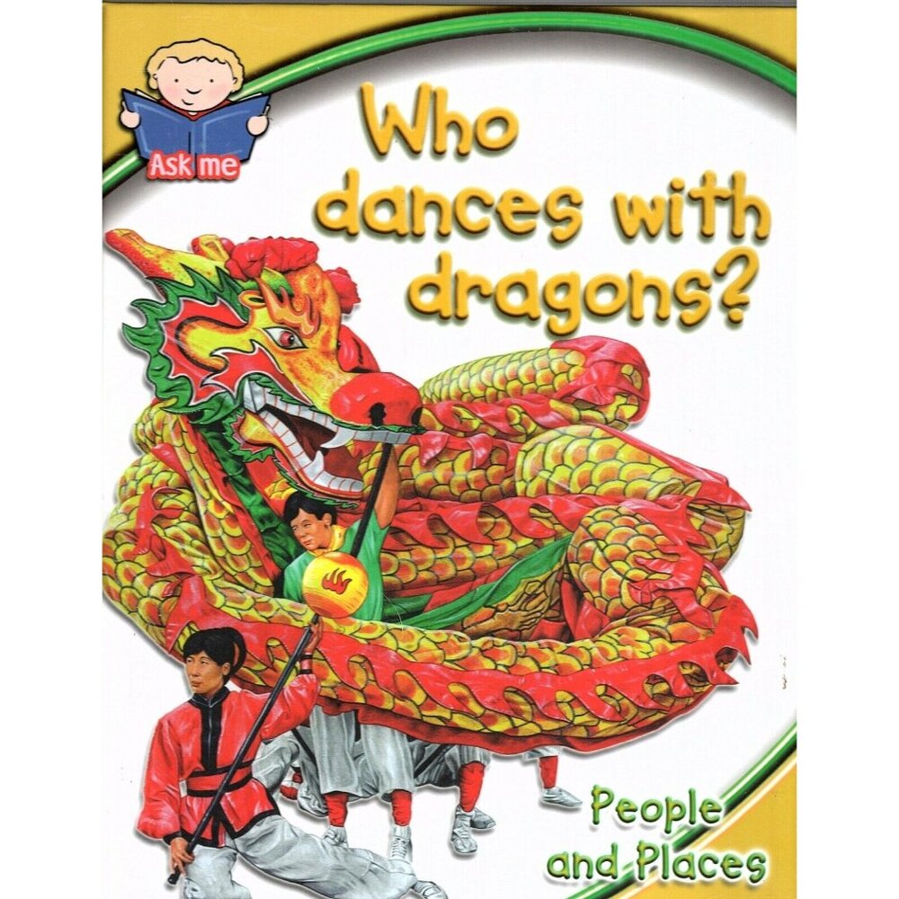 Ask Me Books Who Dances With Dragons Science Childrens Hardcover Book New